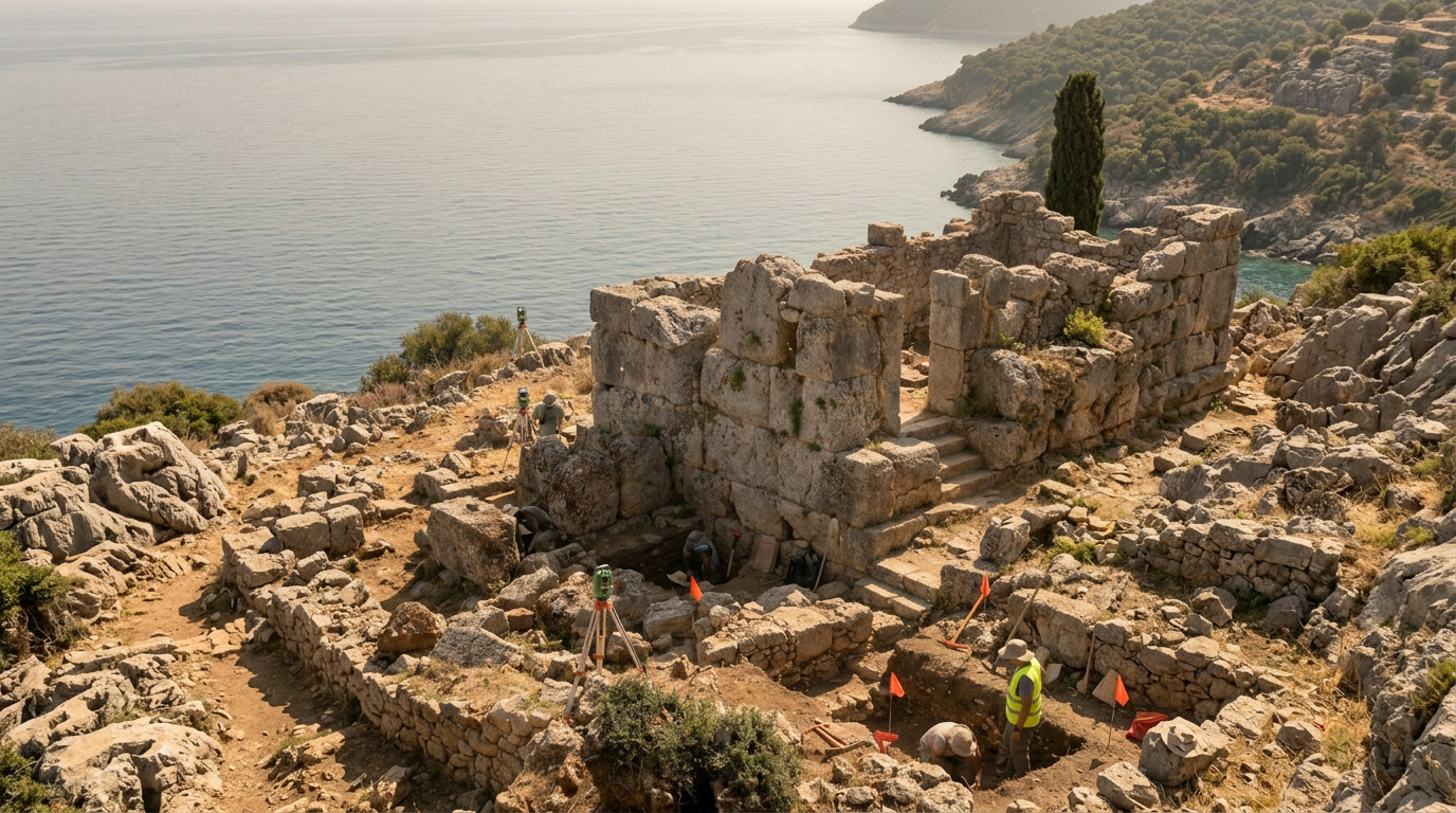 Archaeologists Find Odysseus' Name Carved in Stone on Ithaca