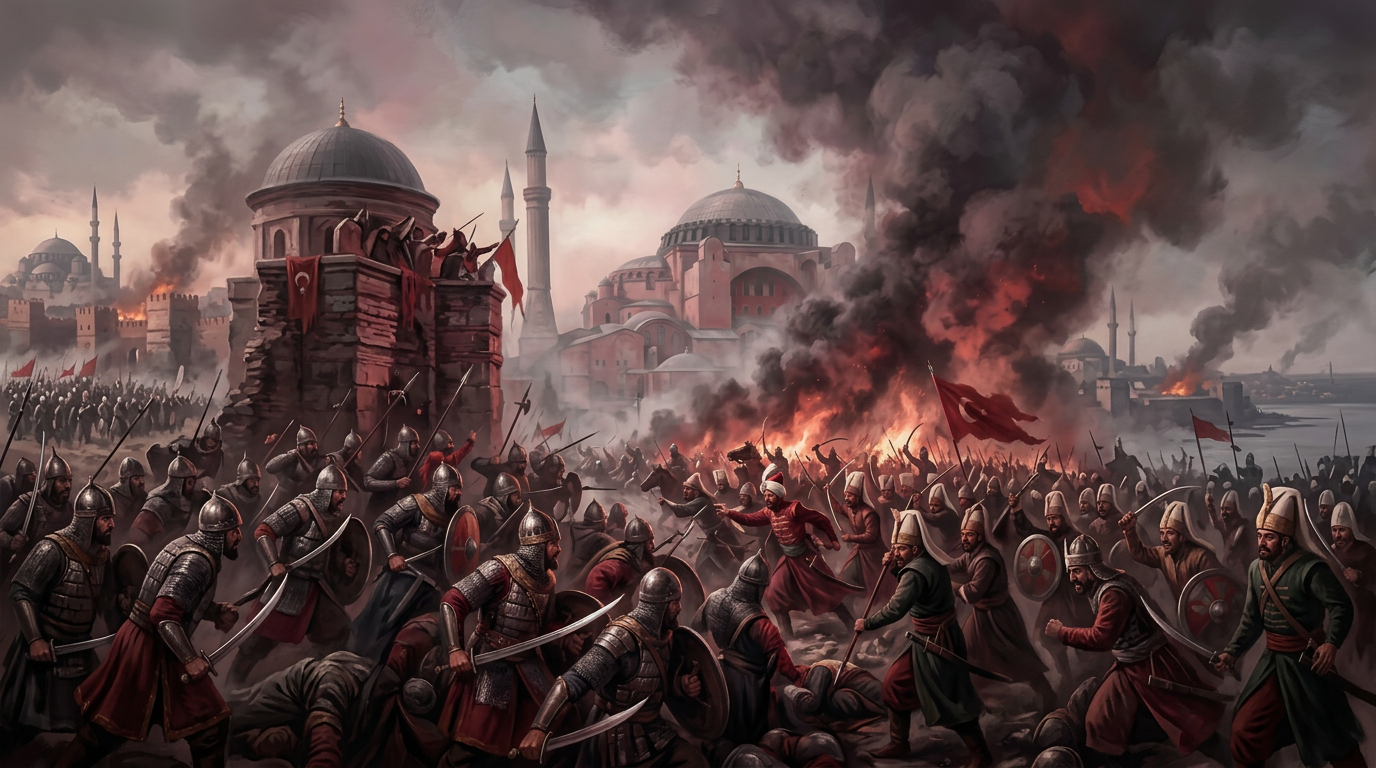 Constantine XI Died Fighting. The City Fell May 29, 1453.