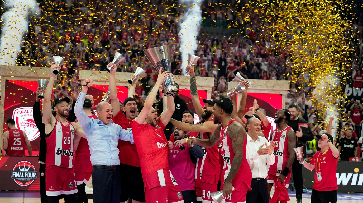 Olympiakos Wins Euroleague for the Fourth Time