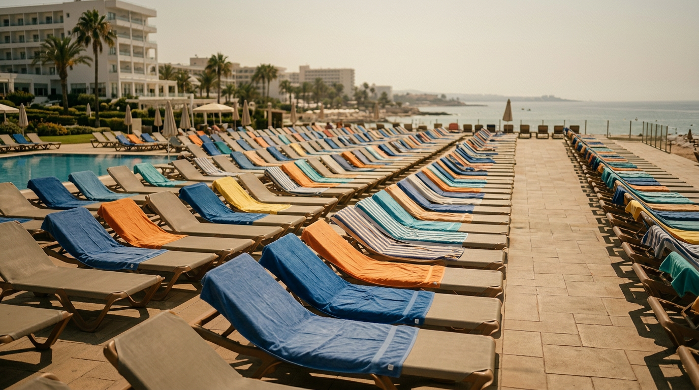 German Tourist Wins in Court Over Greece Sunbed Towel Grab