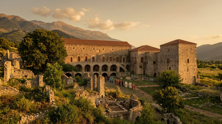 Greece's Only Surviving Byzantine Palace Opens After 42 Years of Restoration