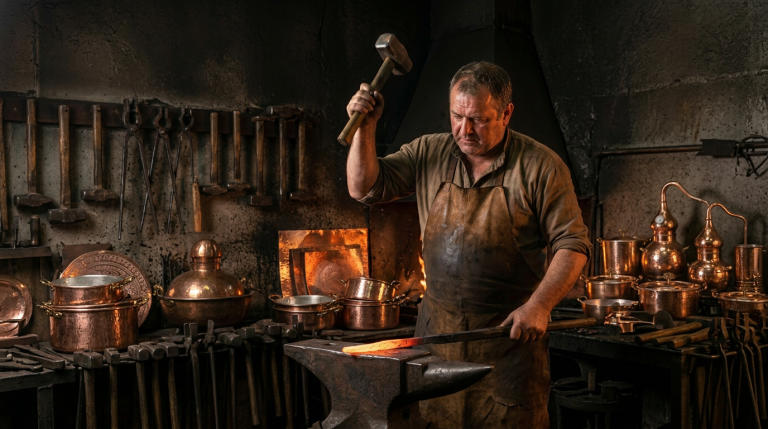 Kozani Family Has Been Forging Copper for Nearly 200 Years