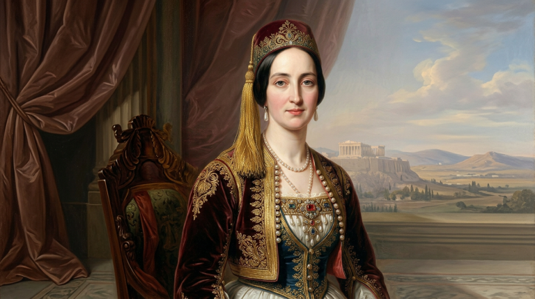 Queen Amalia Invented Greece's National Costume