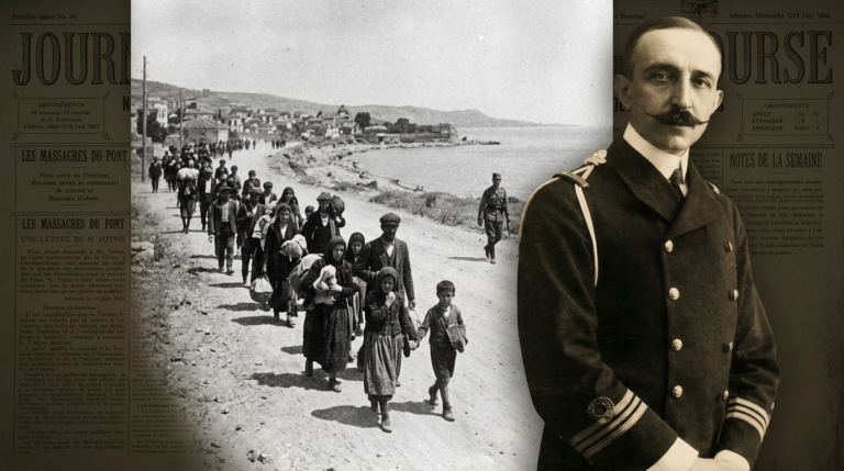 Admiral Votsis in 1922: "Deportations in Pontus Were Organized Massacres"