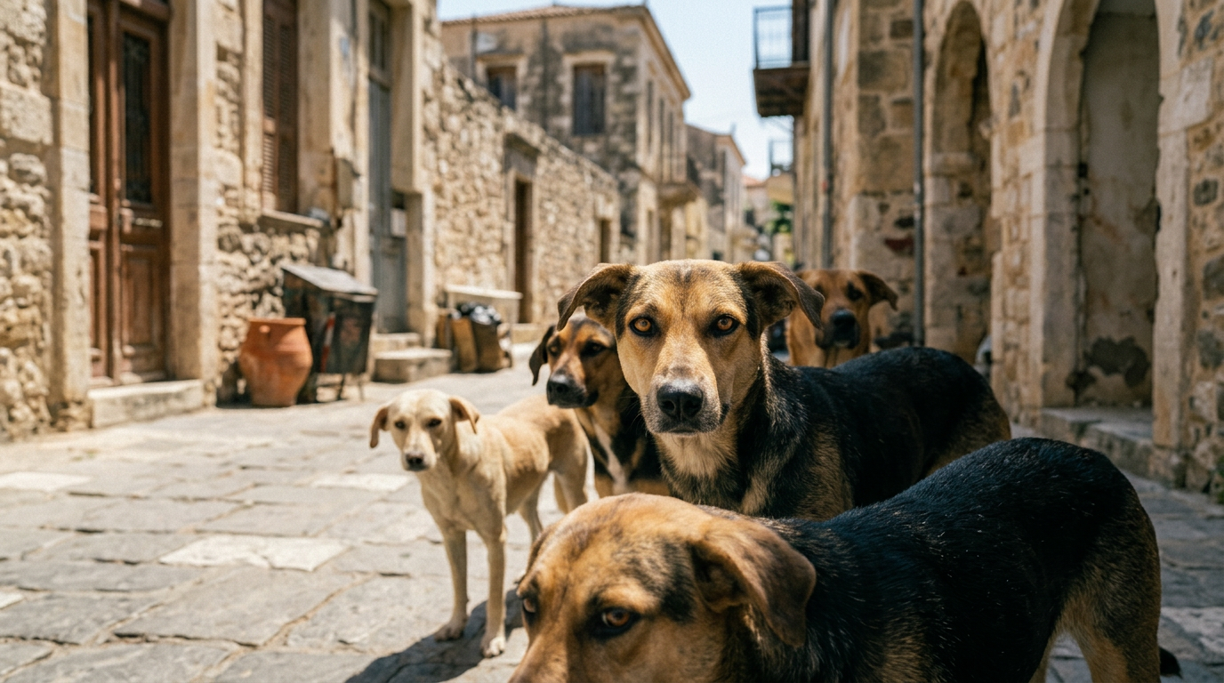 Greece Trains 2,500 Police Officers to Handle Stray Animals