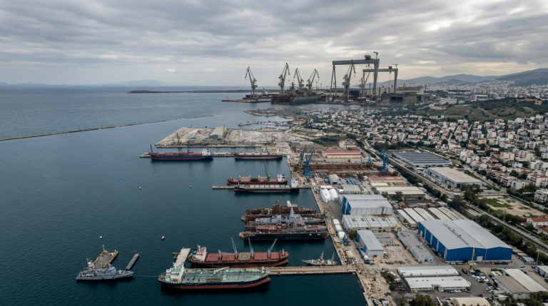 Greek Shipyards Roar Back After 22 Years of Decline