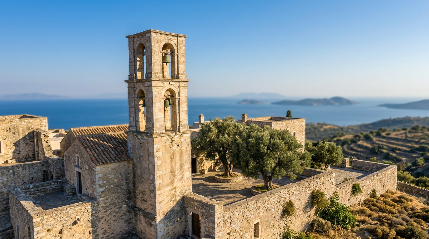The 1821 Admiral's Estate That First Bottled Greek Olive Oil