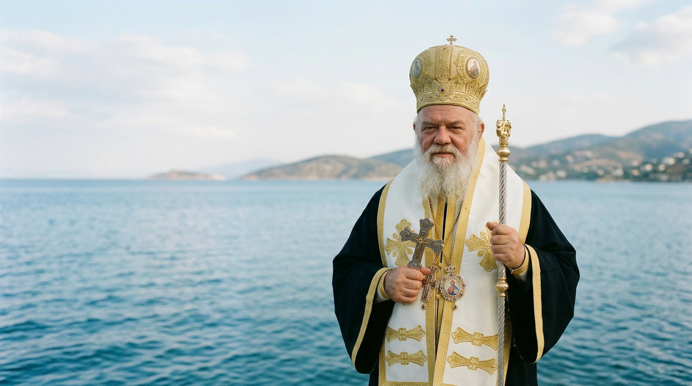 The Forgotten Rock in the Corinthian Gulf That Archbishop Ieronymos Turned Into a Shrine