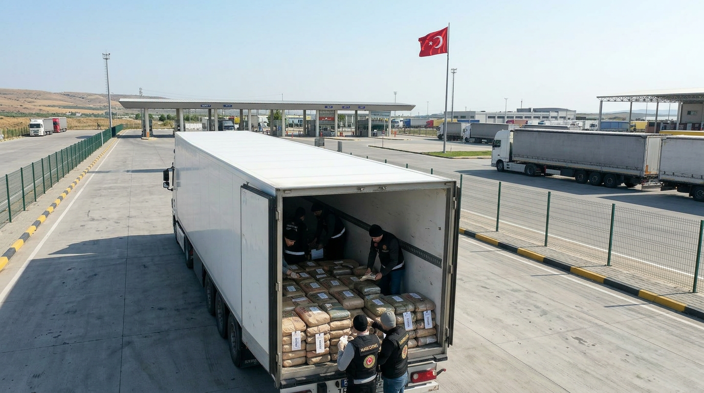 Turkey Seizes 1 Ton of Drugs at Greek Border Worth €55 Million