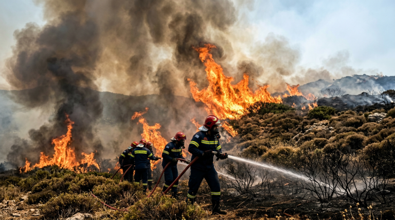Greece Arrests 20 for Wildfire Negligence in Five Days