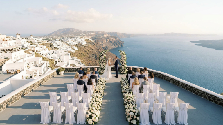 Greece Rises as Europe's Top Luxury Wedding Destination