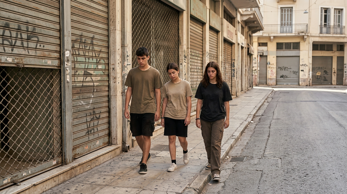 Greek Youth Ranked Among EU's Poorest