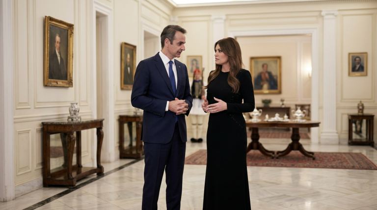 Mitsotakis Hosts Guilfoyle in Athens to Mark 250 Years of US Independence
