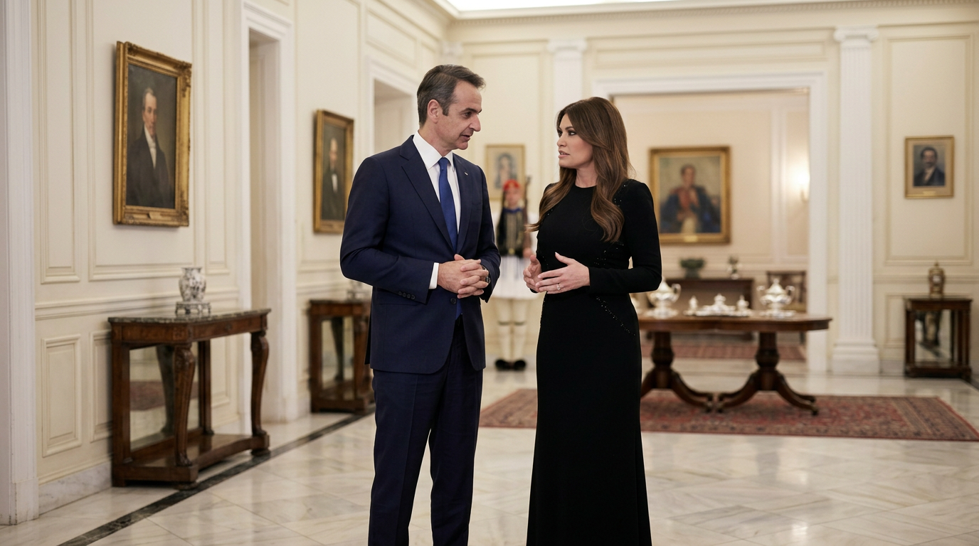 Mitsotakis Hosts Guilfoyle in Athens to Mark 250 Years of US Independence