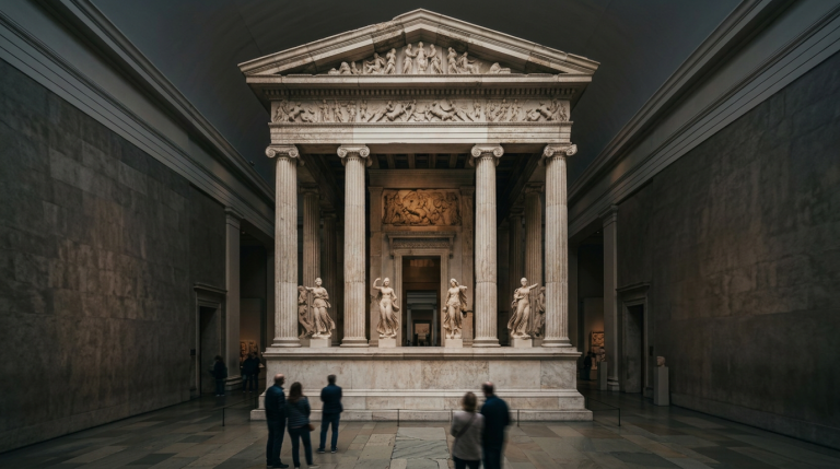 Turkish Tourist Calls Greek Monument in British Museum "Stolen From Our Cities"