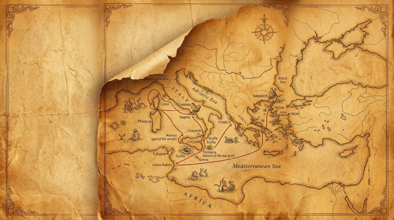 Did Homer's Odyssey Actually Have a Real Map?