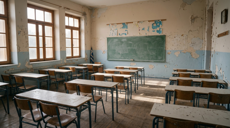 Greece Lost 21,000 Students in Three Years. 100 Schools Shut Down