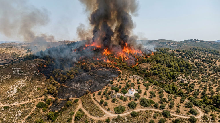 Greece's Wildfire Season Is Getting Worse. Here's the Reason
