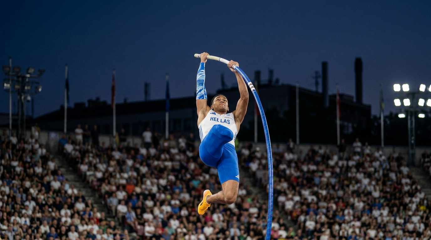 Karalis Pushes Duperantis to 6.15m for European Silver
