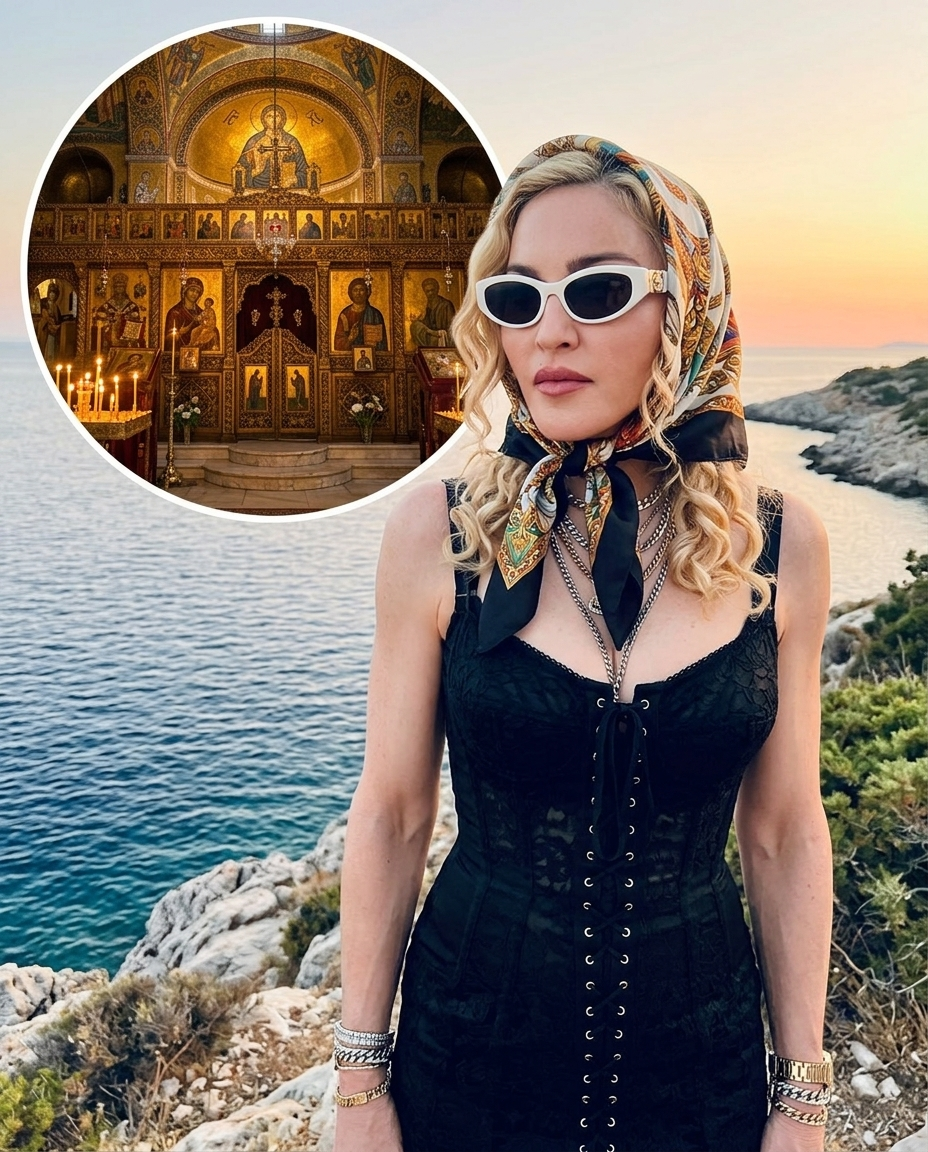 Madonna, 68, on Patmos: "I Felt the Presence of God"