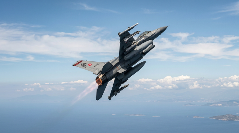 Turkey Sends Armed F-16s Into Greek Airspace 25 Times in One Day