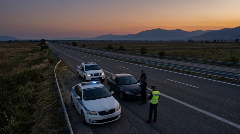 Two Smugglers Caught Moving 15 Migrants Across Evros