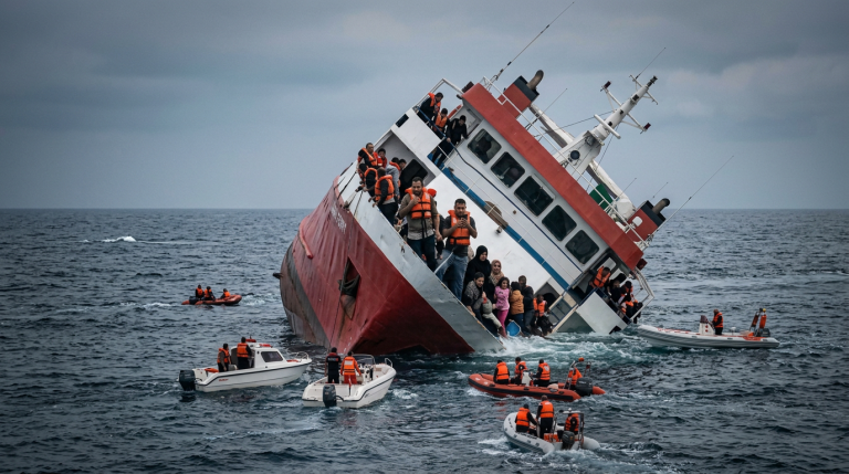 Cypriot Ferry Capsizes Off Kyrenia, 8 Dead and 18 Missing
