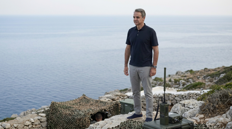 Mitsotakis Visits Ro and Strongyli for the First Time Together