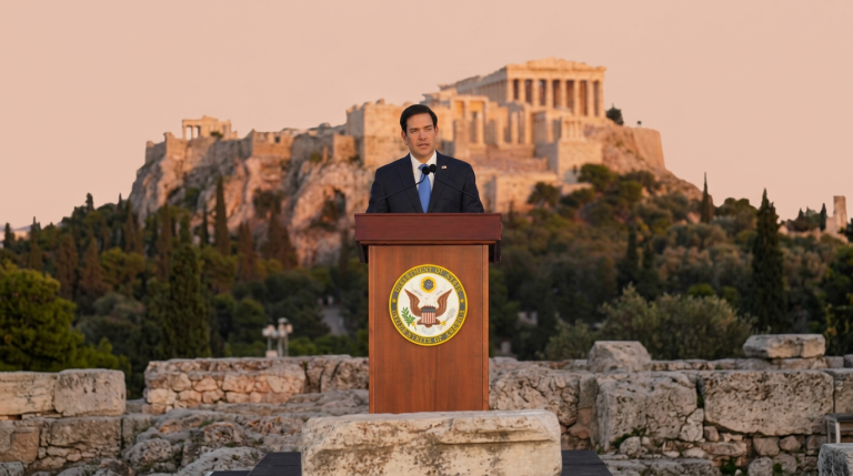 Iran Fires Back at Rubio: “Distorting History” After Athens Speech
