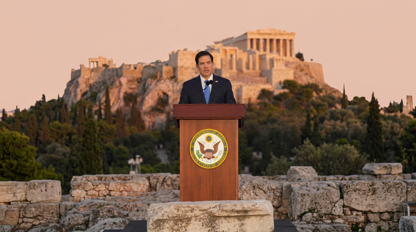 Iran Fires Back at Rubio: "Distorting History" After Athens Speech