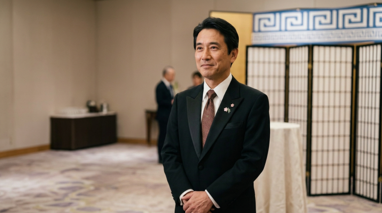 Japanese Diplomat Leaves Greece With Cavafy on His Lips