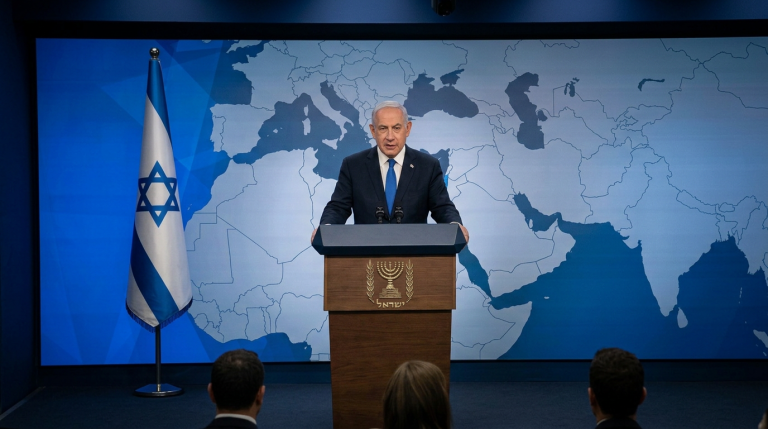 Netanyahu's New Map Places Greece and Cyprus in Israel's Strategic Orbit