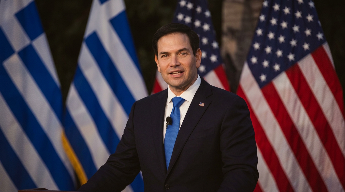 Rubio Calls Greece an Essential Partner in the Eastern Mediterranean