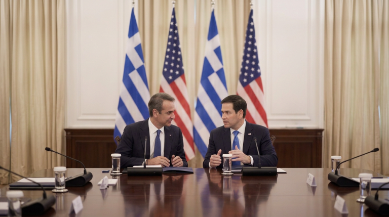 Rubio in Athens: Greece Is a "Strong Partner" for the United States