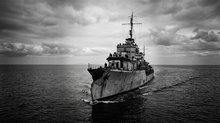 The Greek Destroyer That Sailed 730 Miles With No Bow