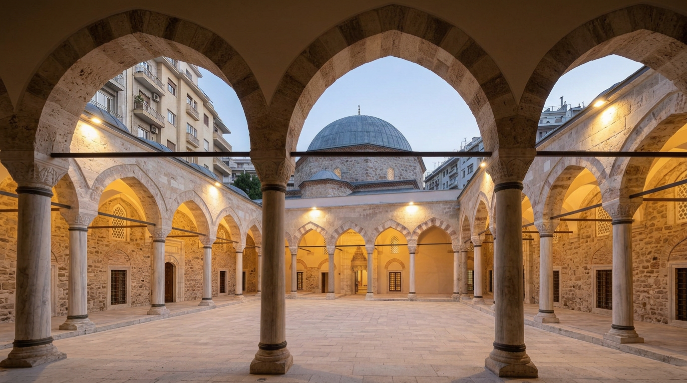 Thessaloniki's 558-Year-Old Mosque Finally Opens to the Public